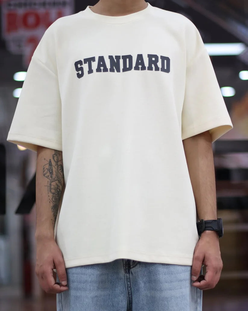Premium Drop Shoulder T-shirt - Standard - White